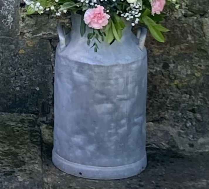 Metal, full size milk churn - For hire only