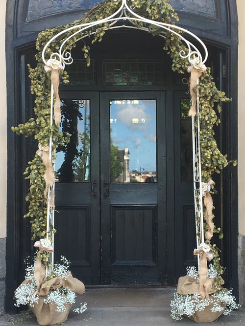 Traditional Country Wedding Arch